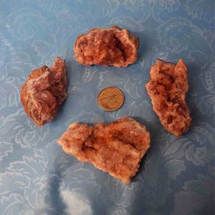 Pink Amethyst Cluster $77