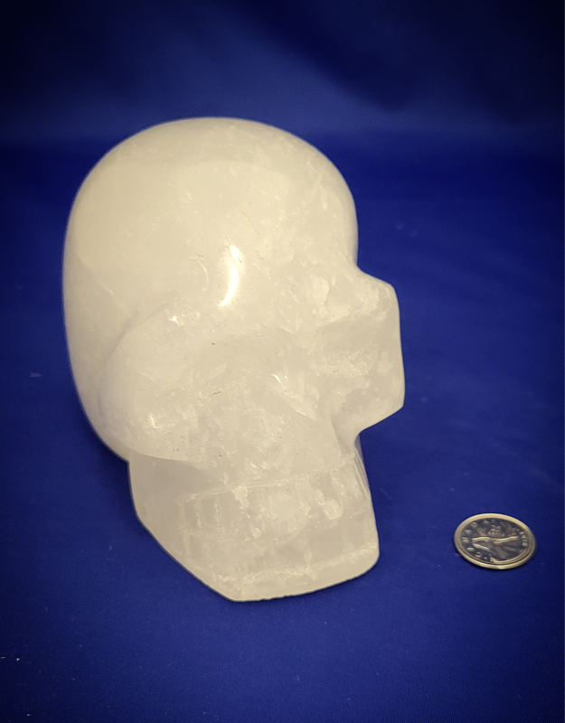 Clear Quartz Skull 5.5&quot;