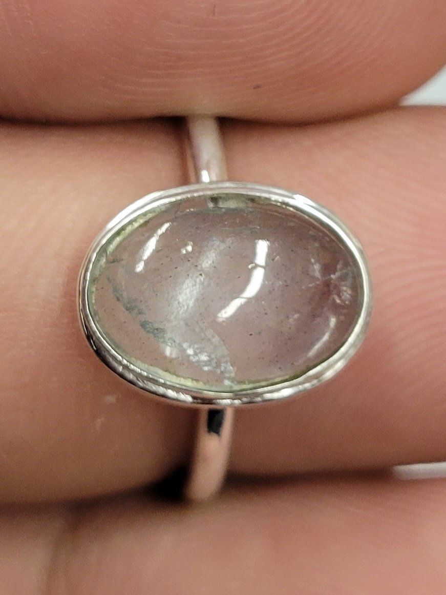 Blue Topaz Ring B - Size 9 Sterling Silver