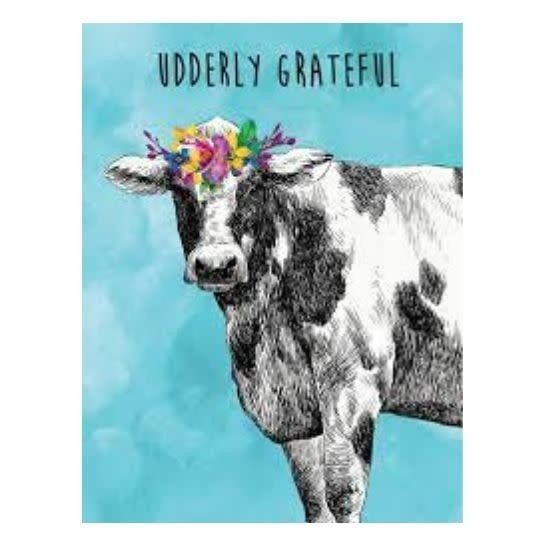 Udderly Grateful Greeting Card