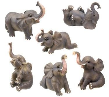Baby Elephant Statue