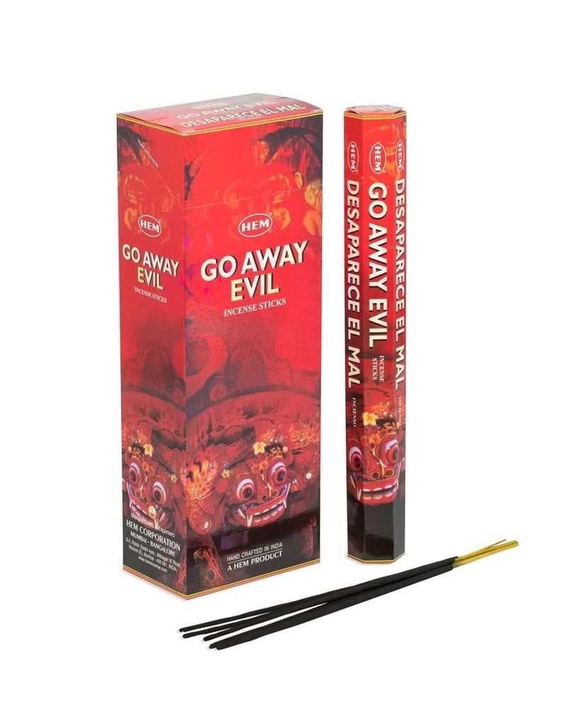 Go Away Evil HEM Incense Sticks - 20g