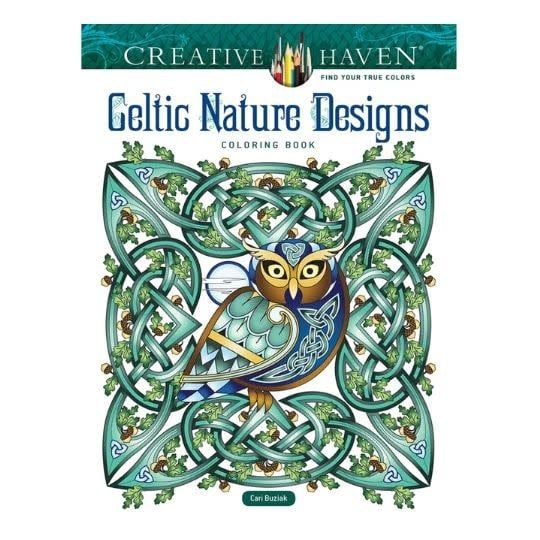 Celtic Nature Designs Coloring Book by Creative Haven