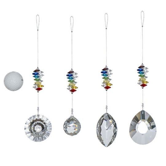 Crystal Art - Rainbow Suncatchers - Jumbo Assorted
