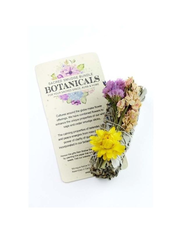 Sacred Smudge Bundle Botanical - Sage Starflower