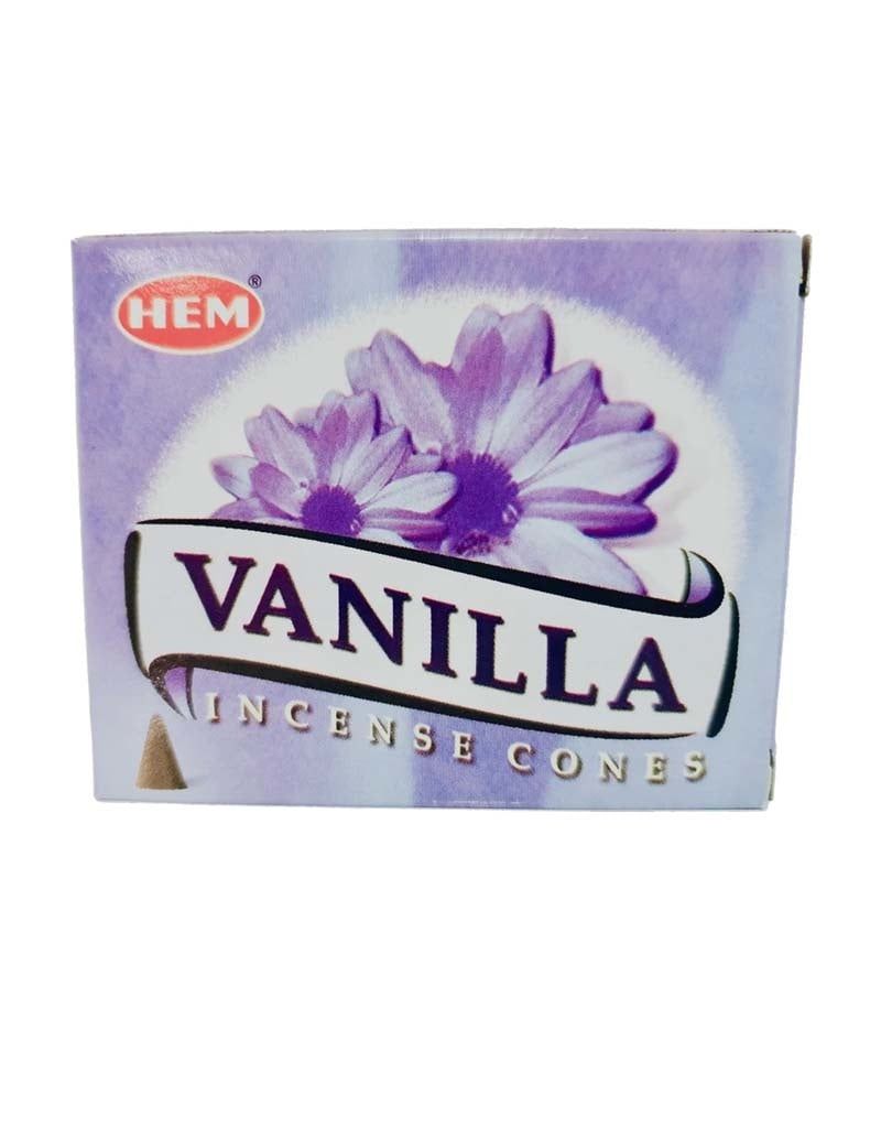 Vanilla HEM Incense Cones