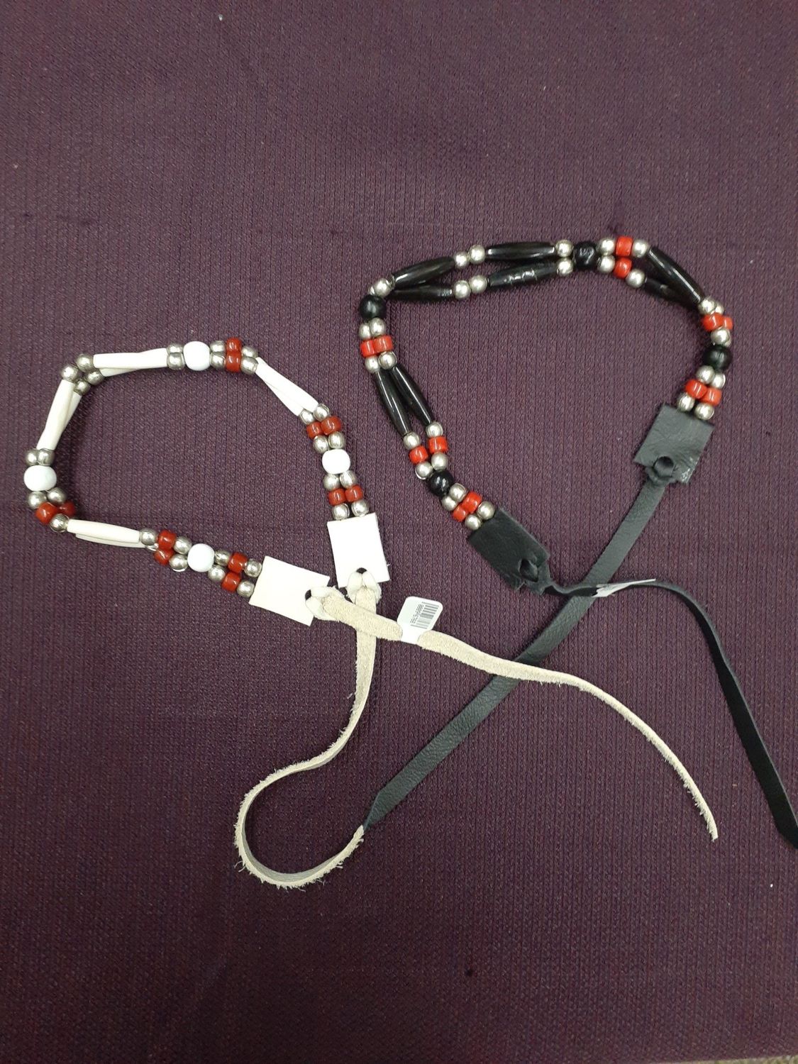 Handcrafted Bone Chokers by First Nations artist Mike White