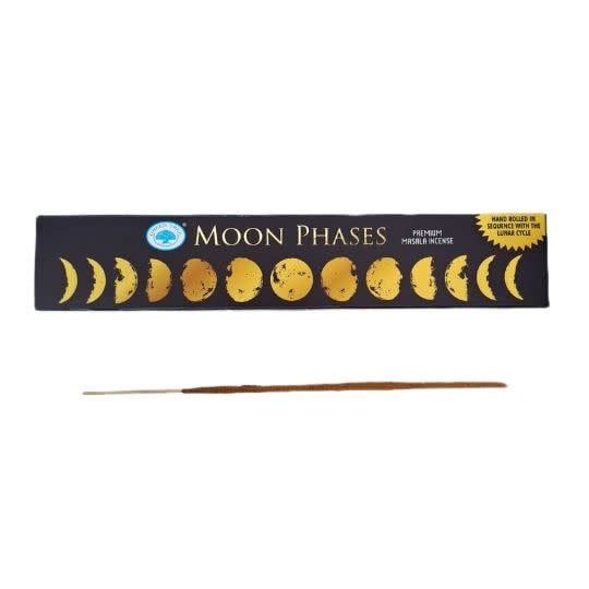 Moon Phases Green Tree Incense Sticks