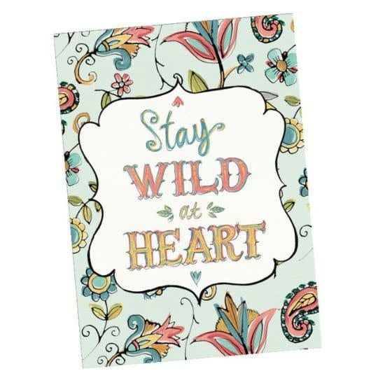 Wild at Heart Greeting Card