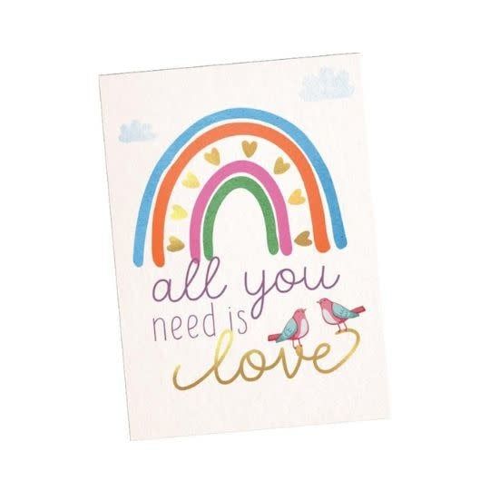 Love Rainbow - Greeting Card
