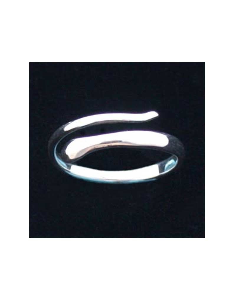 Snake Ring Sterling Silver - Size 9