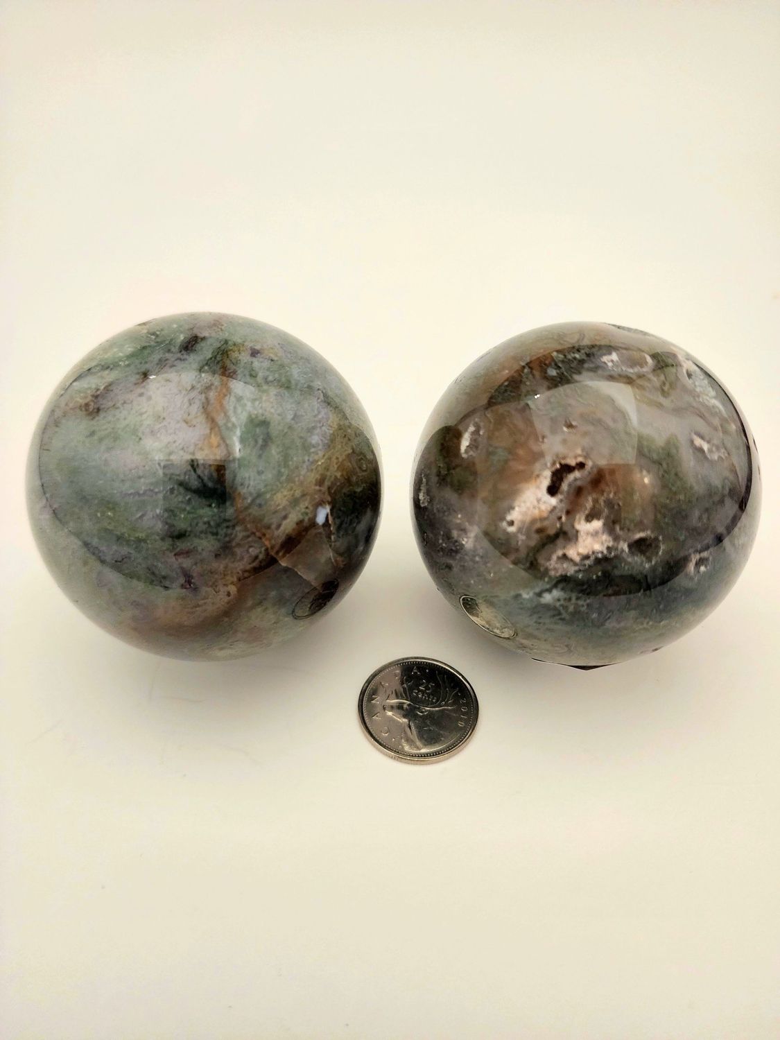 Moss Agate Sphere 2.5&quot;