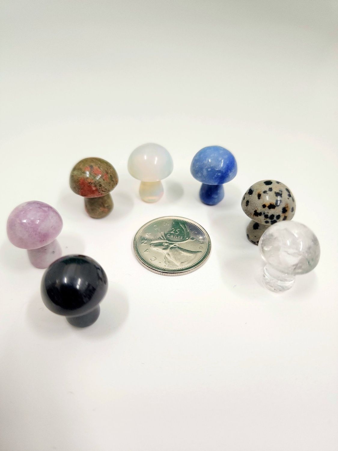 Assorted Crystal Mini Mushrooms