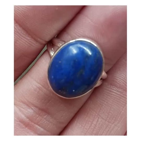 Lapis Lazuli Ring A - Size 7 Sterling Silver