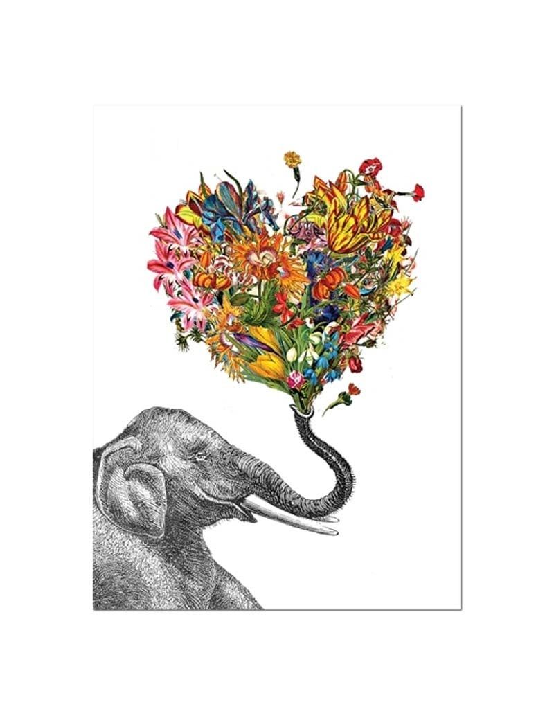 Love Elephant - Greeting Card