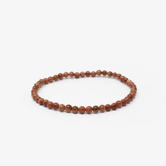 Goldstone 4MM Bracelet