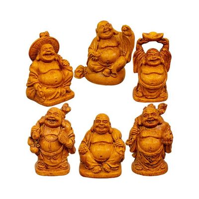 Mini Buddha Wood Aspect 2&quot;
