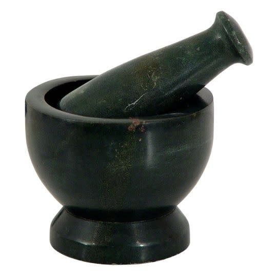 Mortar &amp; Pestle Soapstone Assorted  3&quot;