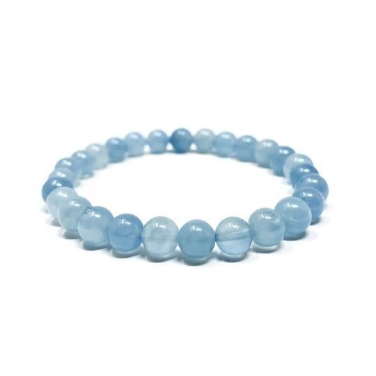 Blue Beryl Bracelet 8MM