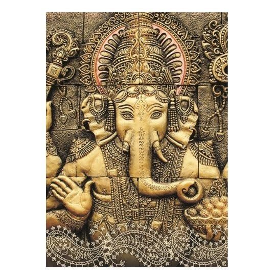 Ganesha Blessings - Greeting Card