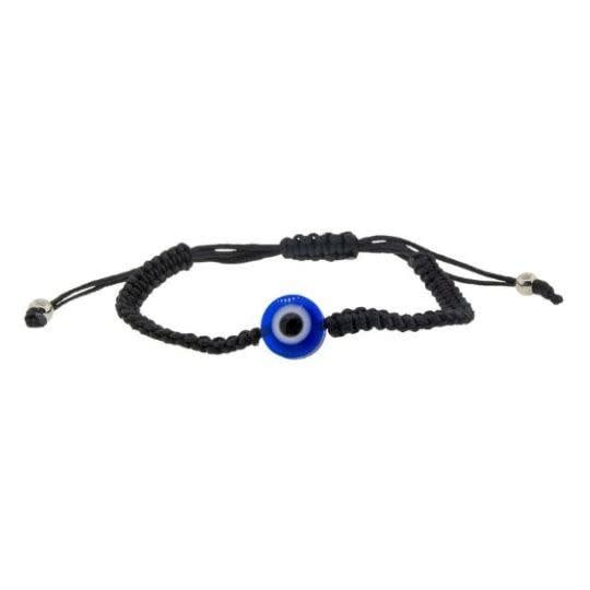 Evil Eye Braided Adjustable Bracelet