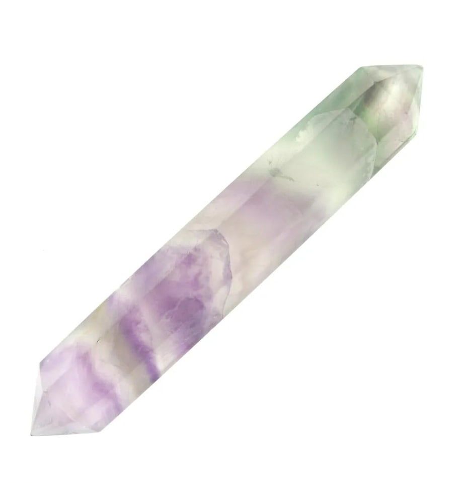 Fluorite Double Terminated Wand 4.75&quot; - 5&quot;