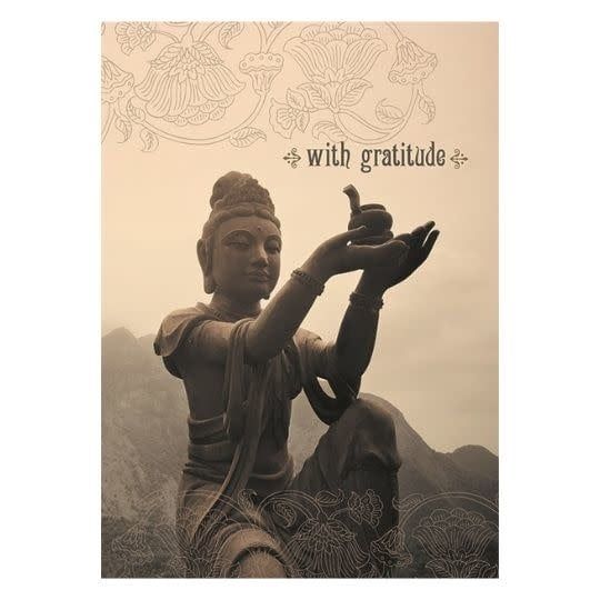 With Gratitude Greeting Card