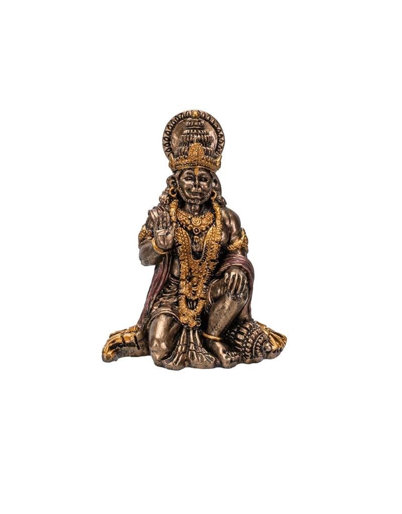 Hanuman Kneeling Statue - 1.5&quot; x 2.25&quot; x 2.75&quot;