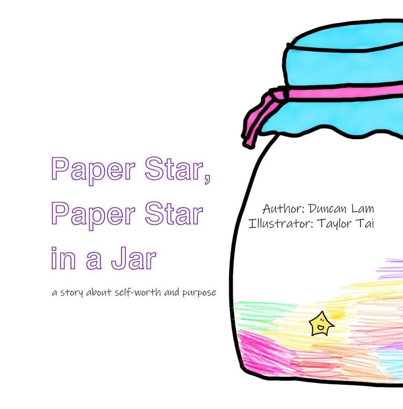Paper Star, Paper Star in a Jar by Duncan Lam