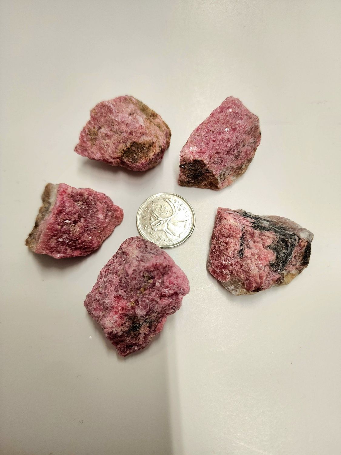 Rhodonite Raw Chunks