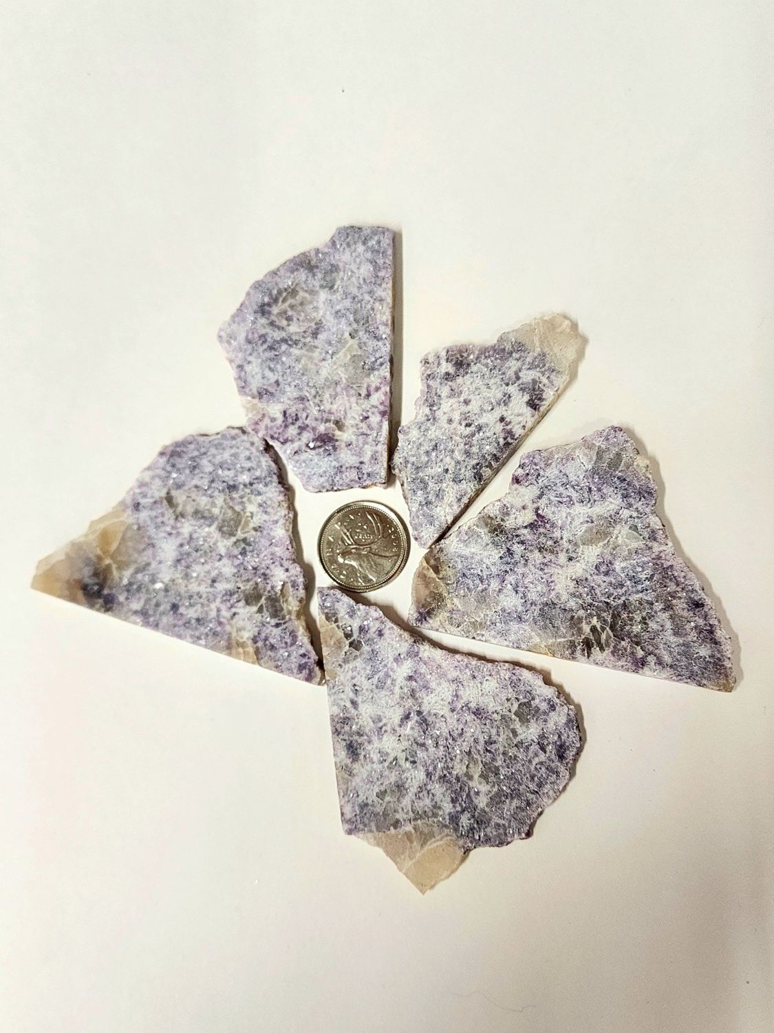 Lepidolite Slabs / Slices