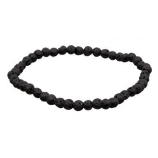 Lava Stone Aromatherapy Bracelet 4MM
