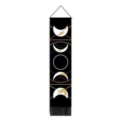 Moon Phases Long Banner 12.5&quot; x 51&quot;