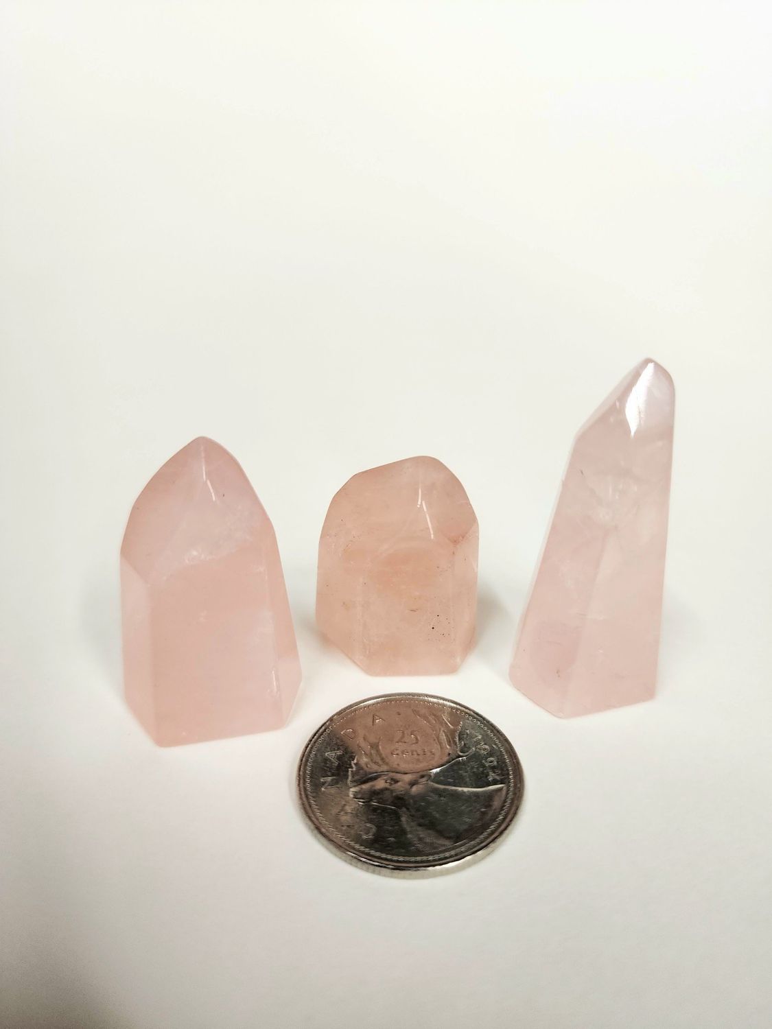 Rose Quartz Points / Generators Mini