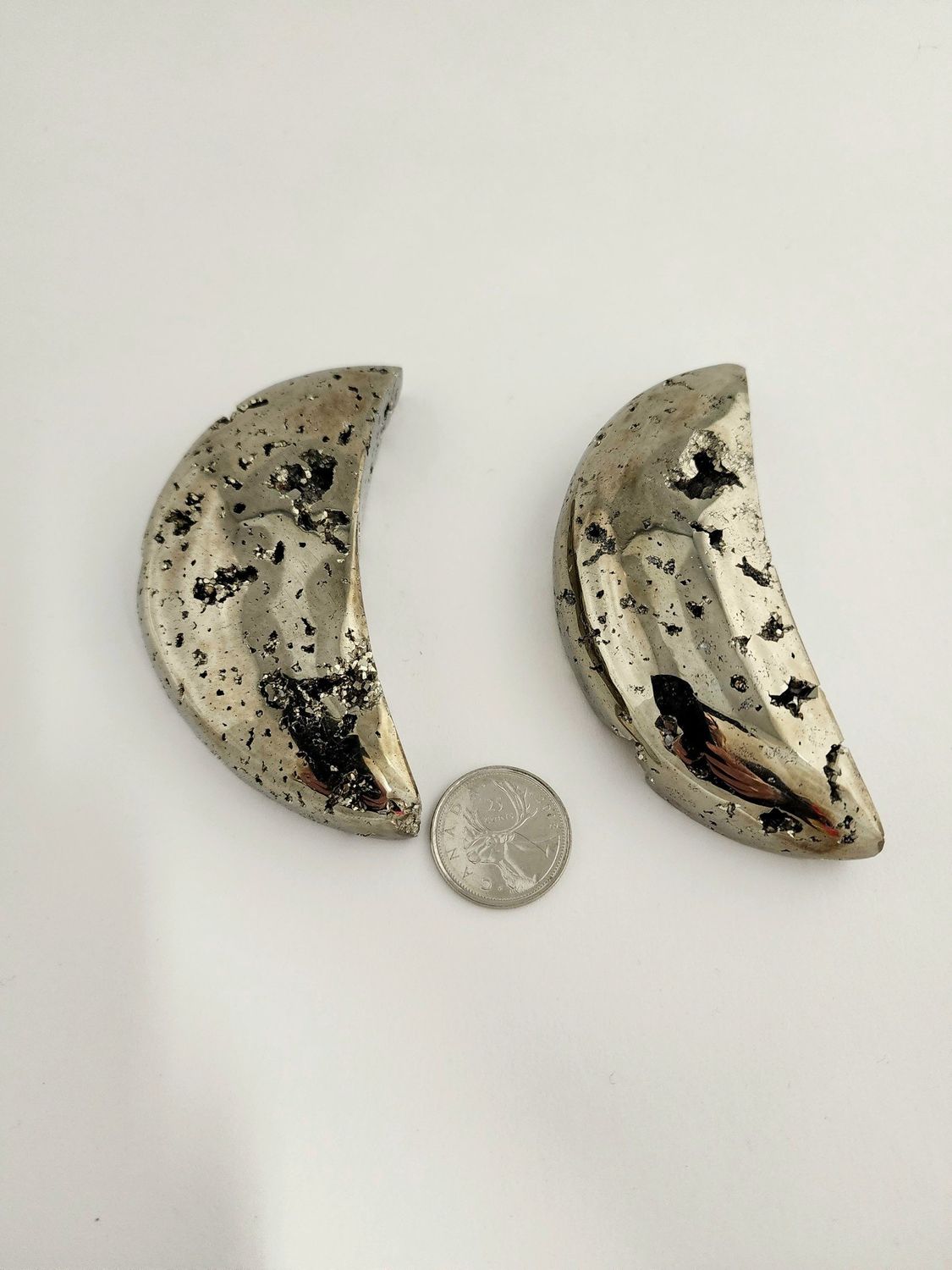 Pyrite Moon  4&quot;