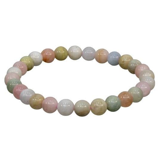 Morganite Bracelet 6mm