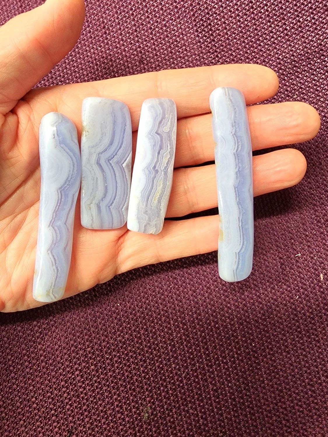 Blue Lace Agate Slab