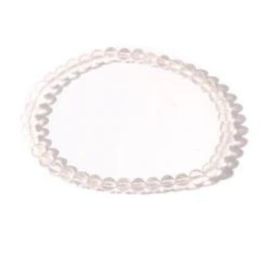 Clear Aura Quartz 4MM Bracelet
