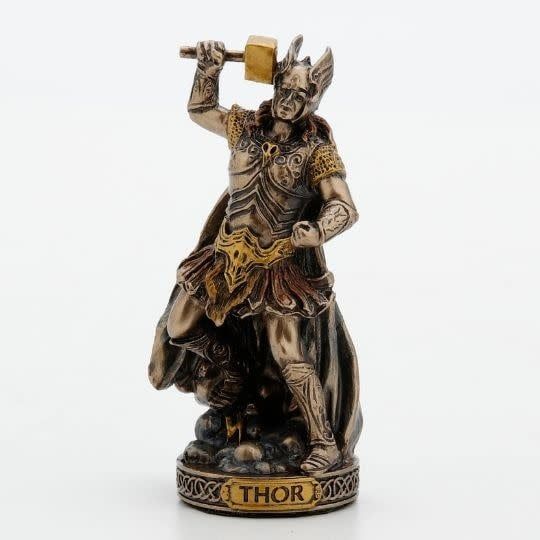 Norse Gods Miniatures Statue - Thor 3.25&quot;