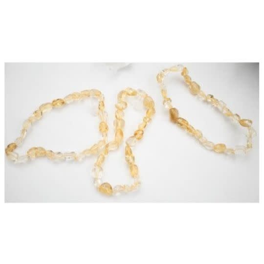 Citrine Small Nugget Bracelet