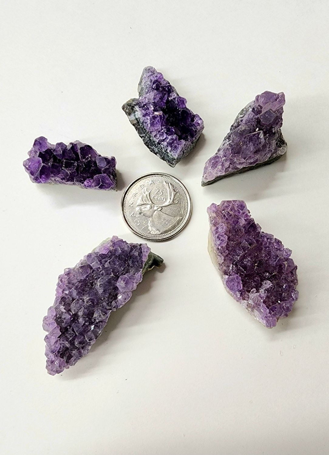 Amethyst Quartz Mini-Clusters