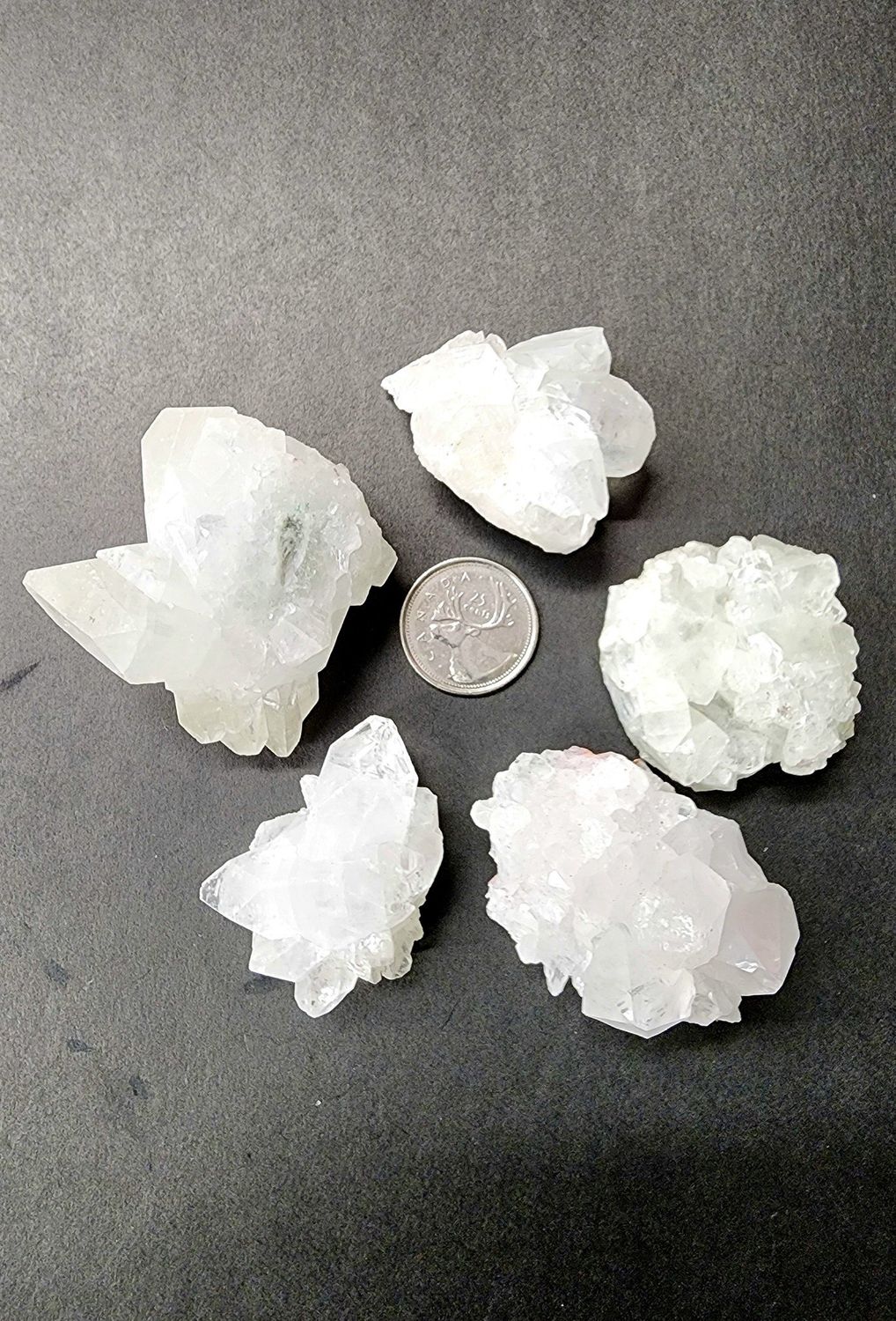 Apophyllite Clusters
