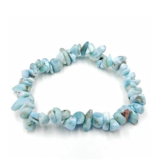 Larimar Chip Bracelet 6-8 mm