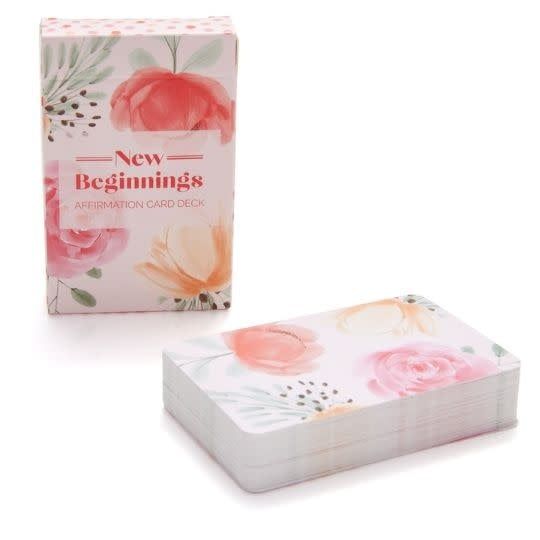 New Beginnings Affirmation Card Deck