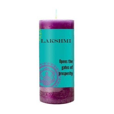 World Magic Lakshmi Candle 4.5"