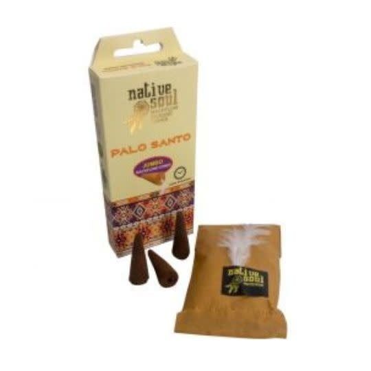 Palo Santo Native Soul Backflow Incense Cones