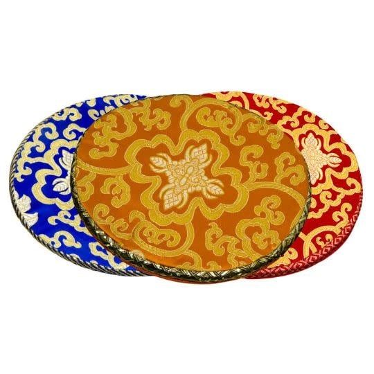 Assorted 7&quot; Singing Bowl Round Cushion