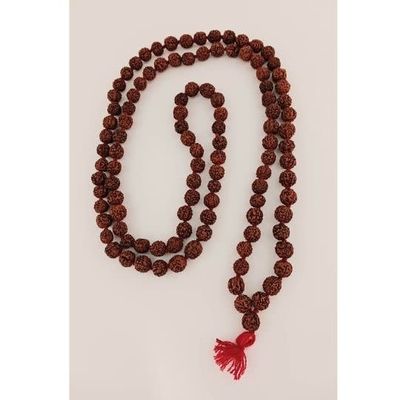 Mala Large Rudraksha w Tassle