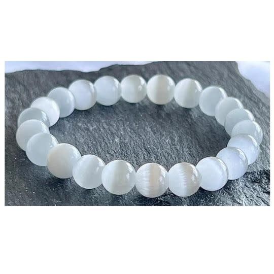 Selenite Bracelet 8mm