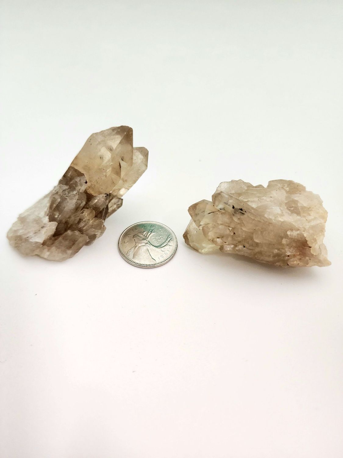 Kundalini Citrine / D.R. Congo Citrine Clusters Points Natural Citrine